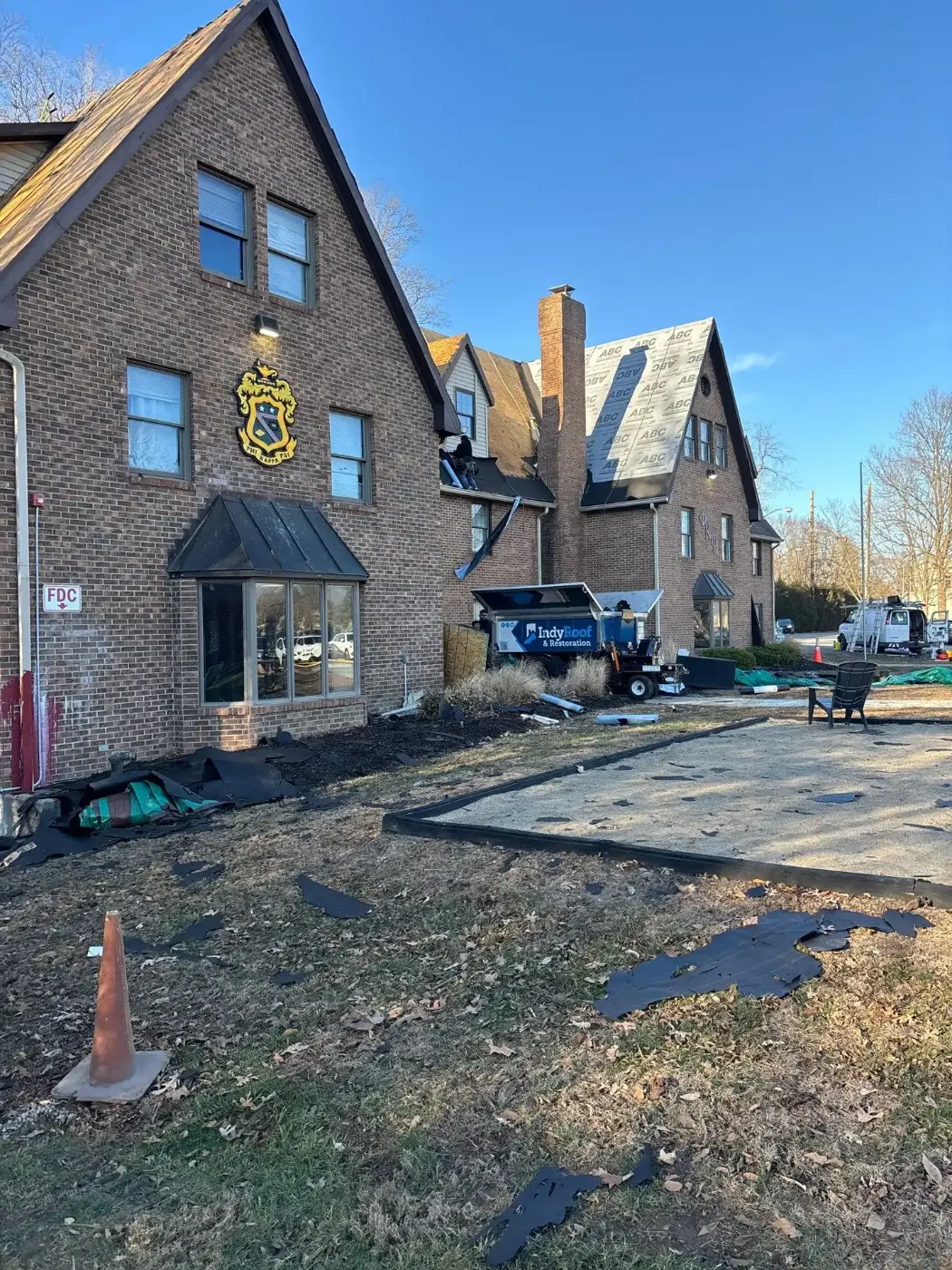 Commercial roofing by Whitestown Commercial Roofing near Brownsburg, IN