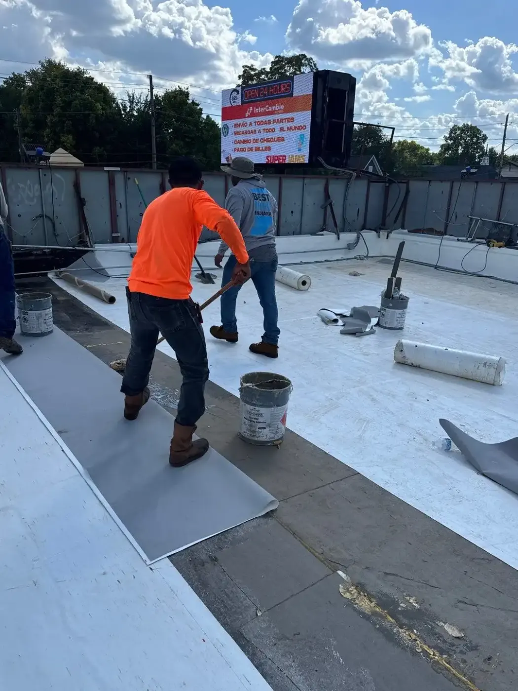 Commercial Roofing in Whitestown