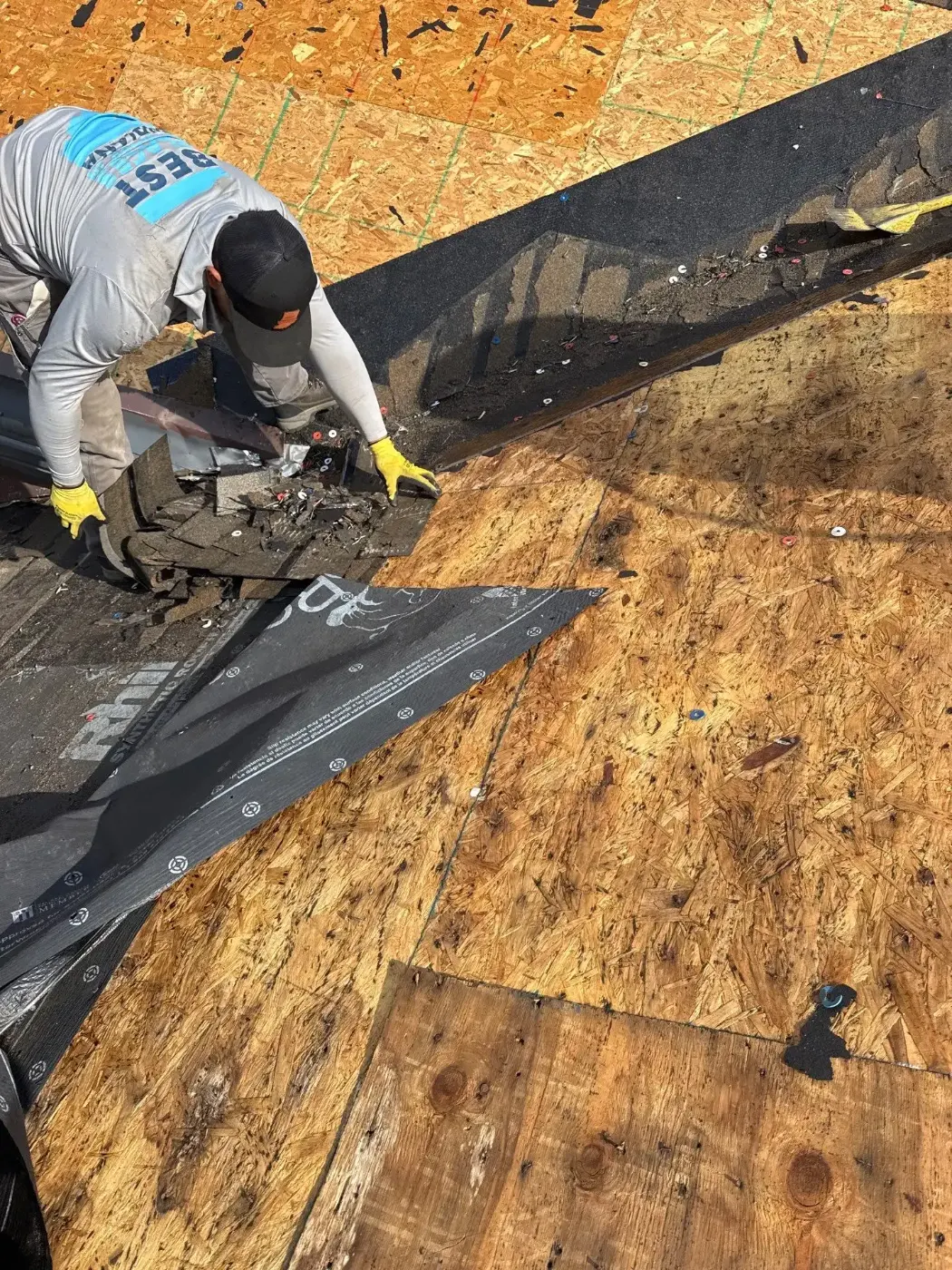 Commercial roof inspection documented in Whitestown